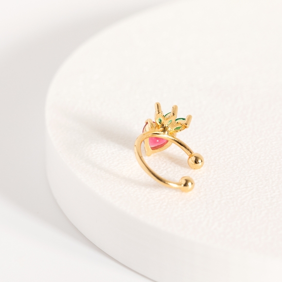 Strawberry Ear Cuff - Only 3 left! - Picture 6 of 8